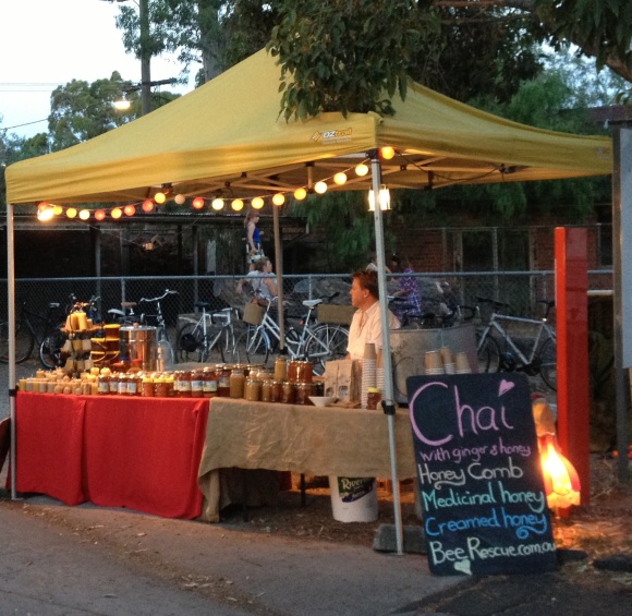 Chai Stall at Abbotsford Supper Market